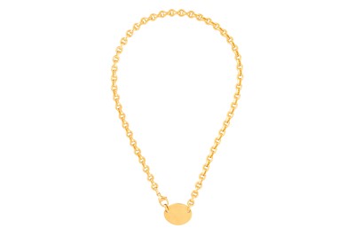 Lot 99 - A GOLD 'RETURN TO TIFFANY' NECKLACE BY TIFFANY & CO.