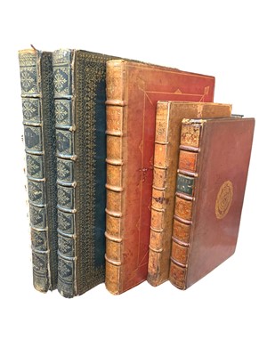 Lot 8 - Ferrerro de Lavriano. Augustae regiaeque sabaudae domus arbor gentilitia, 1702 & others