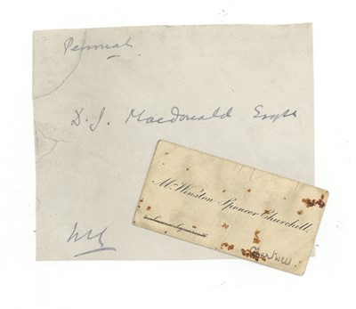 Lot 328 - Churchill (Winston Spencer)