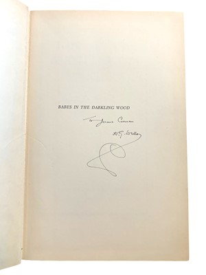 Lot 268 - Wells (H. G.) Babes in the Darkling Wood, Presentation Copy