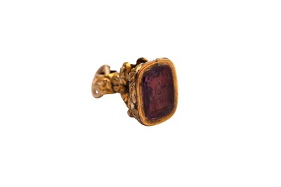 Lot 1025 - AN INTAGLIO FOB SEAL