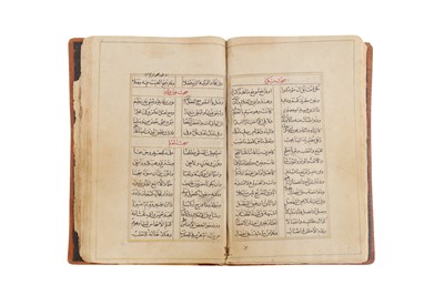 Lot 435 - AN ARABIC SYNTAX AND GRAMMAR HANDBOOK BY MUHAMMAD JAMAL UD-DIN IBN MALEK (D. 1274 AD)