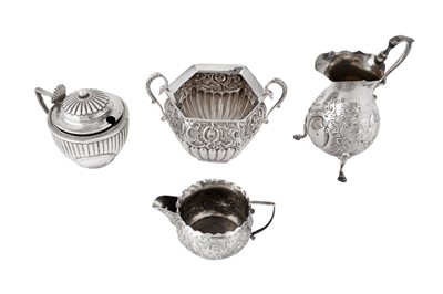 Lot 1232 - A VICTORIAN STERLING SILVER CREAM JUG, LONDON 1882 BY BARNABAS BLACKBURN