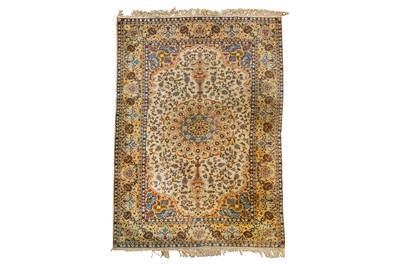Lot 321 - A FINE KASHAN CARPET, CENTRAL PERSIA