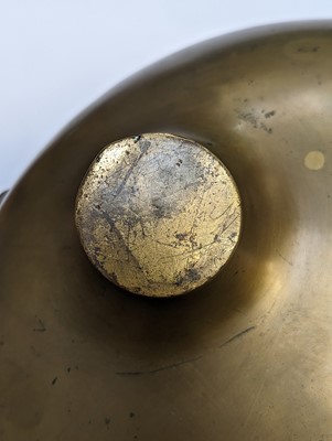 Lot 42 - A CHINESE BRONZE TRIPOD CENSER