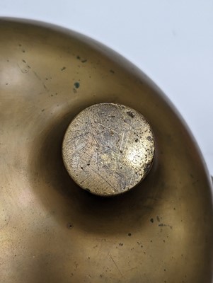 Lot 42 - A CHINESE BRONZE TRIPOD CENSER