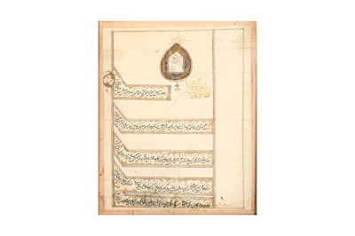 Lot 185 - AN OFFICIAL QAJAR FIRMAN