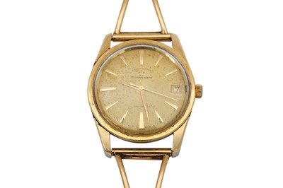 Lot 1118 - A GENTS ETERNA-MATIC CENTENAIRE BRACELET WATCH