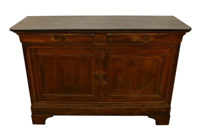 Lot 1428 - A 19TH CENTURY PINE FRENCH SIDE CABINET