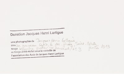Lot 176 - Jacques-Henri Lartigue (1894-1986)