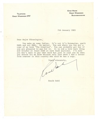 Lot 237 - Dahl (Roald)