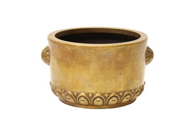 Lot 55 - A CHINESE BRONZE CENSER