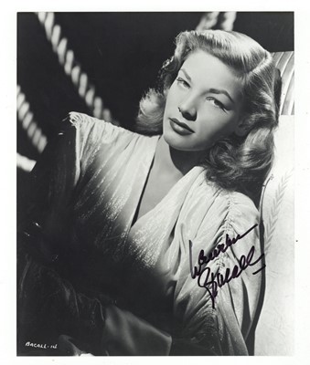 Lot 104 - Bacall (Lauren)