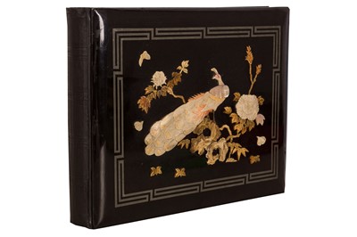 Lot 558 - JAPENESE LACQUER BINDING, c.1900s