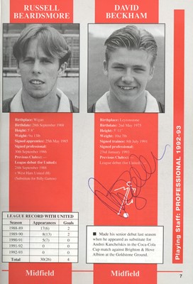 Lot 480 - Manchester United