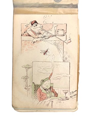 Lot 178 - Social sketch albums.