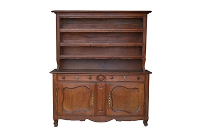 Lot 244 - A 19TH CENTURY PROVINCIAL FRENCH OAK DRESSER