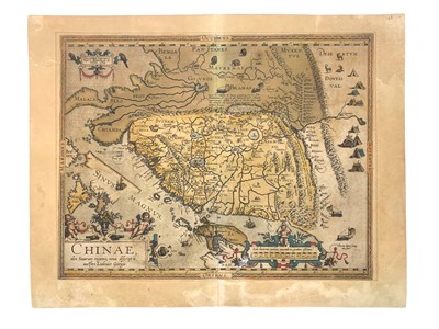 Lot 75 - Ortelius (Abraham) Chinae, olim Sinarum regionis nova descriptio