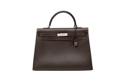 Lot 250 - Hermes Ebene Clemence Kelly Sellier 35