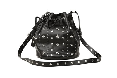 Lot 633 - Valentino Red Black Sky Combat Bucket Bag