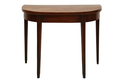 Lot 229 - A VICTORIAN MAHOGANY CARD TABLE