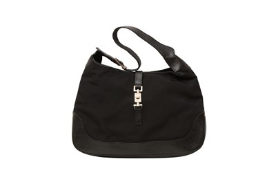 Lot 637 - Gucci Black Medium Jackie Bag