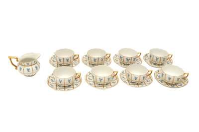 Lot 129 - A HEREND PART TEA SERVICE
