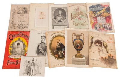 Lot 19 - COLLECTION OF VINTAGE MUSIC SHEETS