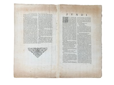 Lot 43 - Maps.- Braun (Georg) & Hogenberg (Franz)