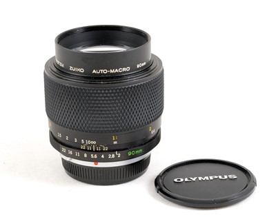 Lot 267 - Olympus Zuiko 90mm f2 Fast Macro Lens.