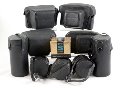 Lot 37 - A Selection of Olympus Pen & Pen F Cases etc.