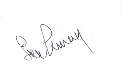 Lot 42 - Autograph Album.- Actors & Sportsmen
