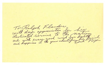 Lot 355 - Nixon (Richard)