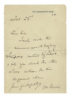 Lot 234 - Barrie (James)