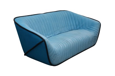 Lot 195 - A CEDRIC RAGOT FOR ROCHE BOBOIS NAUTIL SOFA