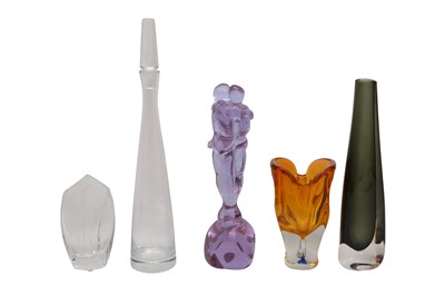 Lot 114 - A 20TH CENTURY MURANO 'LOVERS' FIGURE