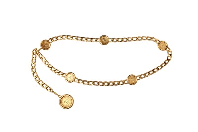 Lot 395 - Chanel Medallion Coin Chain Belt