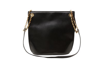 Lot 423 - Celine Black Chain Strap Shoulder Bag