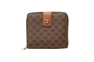 Lot 210 - Celine Brown Macadam Small Bi-Fold Wallet