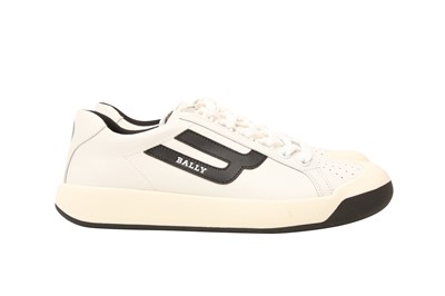 Lot 14 - Bally White New Competition Sneaker - Size 36.5