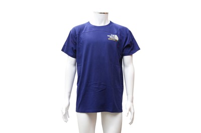 Lot 215 - Gucci x The North Face Blue Oversized T-Shirt - Size XS