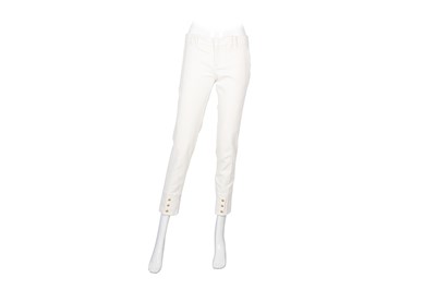 Lot 201 - Gucci Ivory Jodhpur Trouser - Size 44