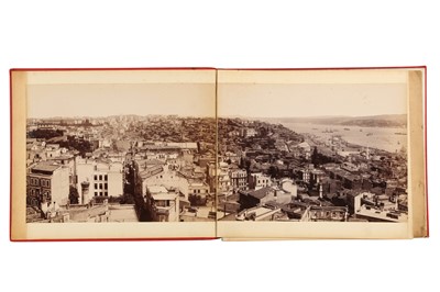 Lot 387 - PANORAMA DE CONSTANTINOPLE PRIS DE LA TOUR DE GALATA