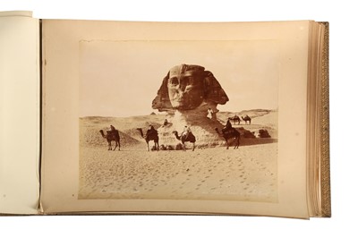 Lot 436 - AN ALBUM OF VIEWS AND COSTUME STUDIES: EGYPT