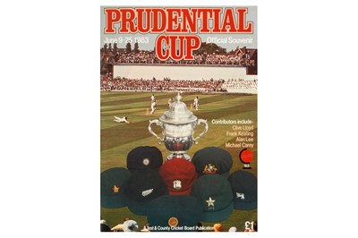 Lot 457 - Cricket Interest.- Prudential Cup, 1983