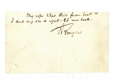 Lot 248 - Tennyson (Alfred)