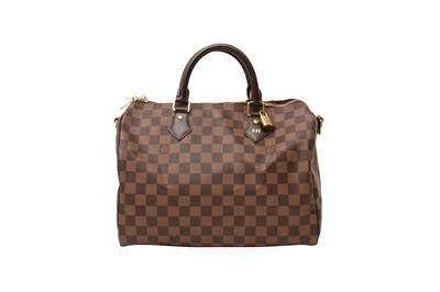 Lot 348 - Louis Vuitton Damier Ebene Speedy Bandouliere 30