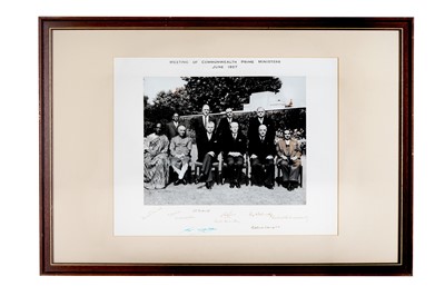 Lot 353 - Ministers of the Commonwealth, 1957