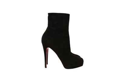 Lot 543 - Christian Louboutin Black Alti Booty - Size 39