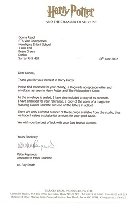 Lot 140 - Harry Potter Interest.